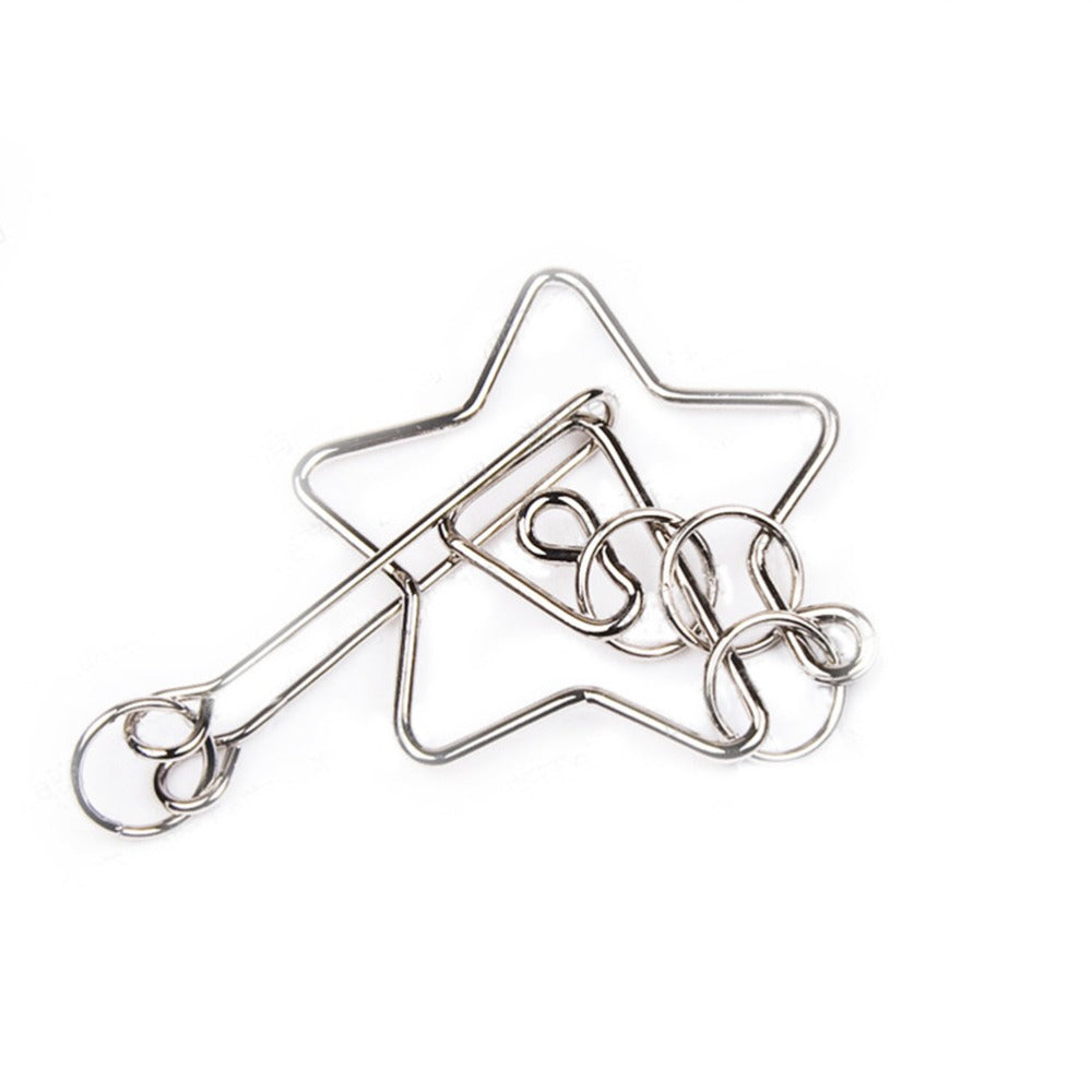 Metal Wire Ring Puzzle