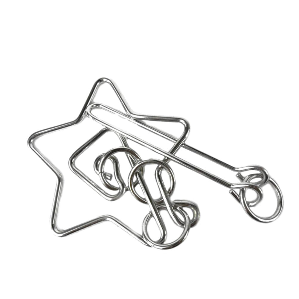 Metal Wire Ring Puzzle