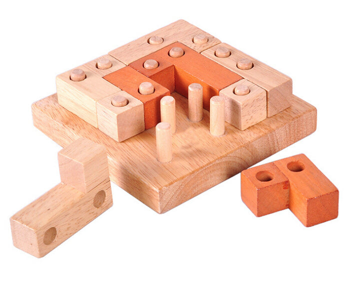 3D Wooden Puzzles