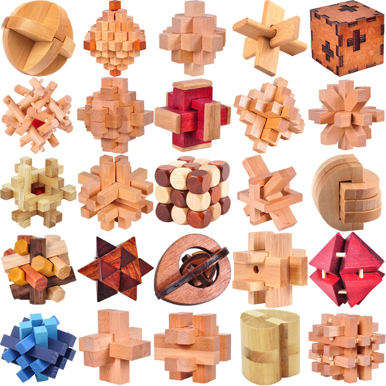 Classic IQ Wooden Puzzle