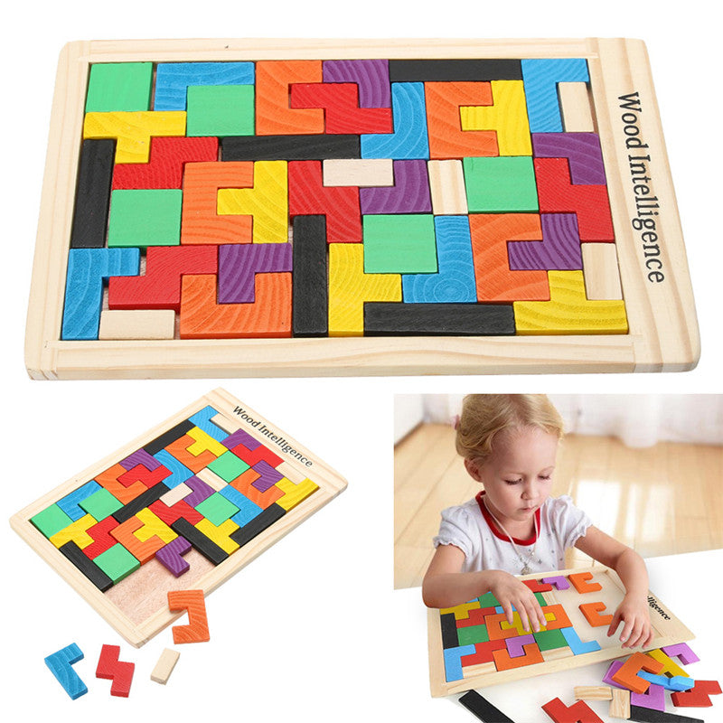 Wooden Tetris