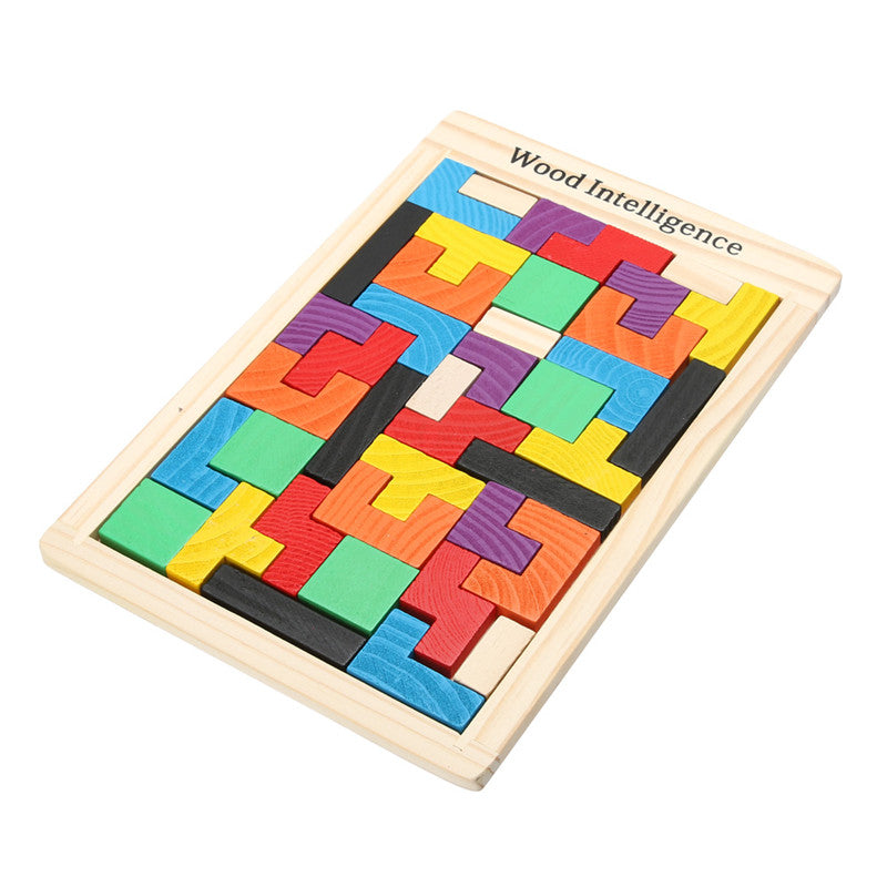 Wooden Tetris