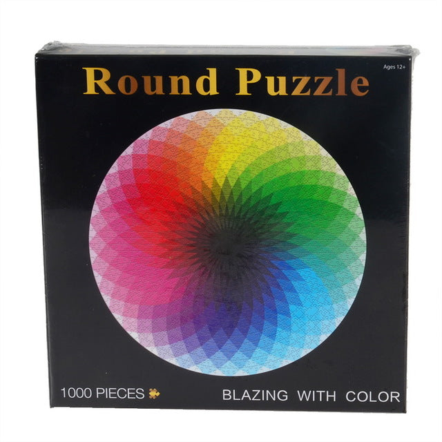 Rainbow Geometrical Photo Puzzle